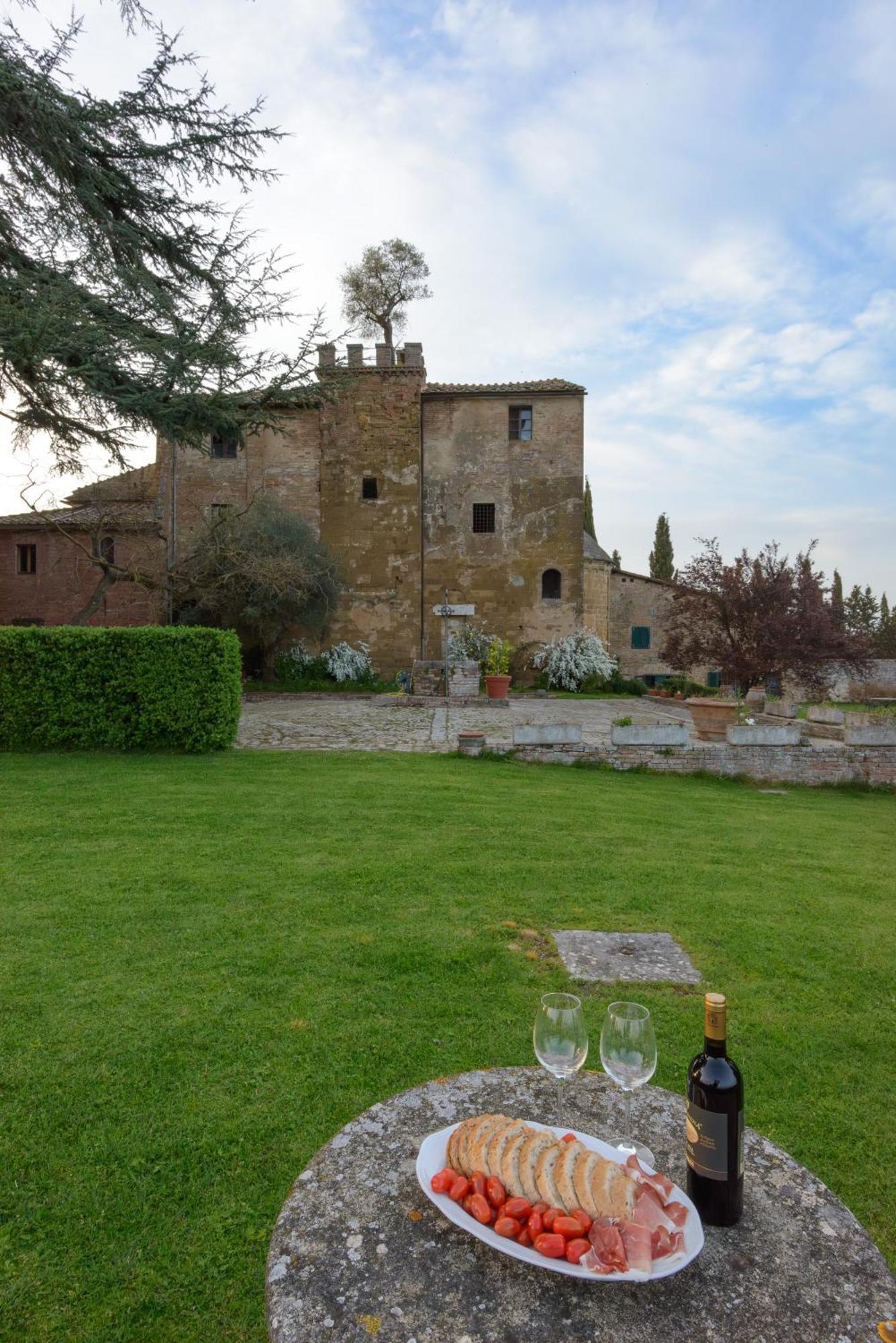 Al Glicine Di Sant'Abondio Villa Siena Bagian luar foto