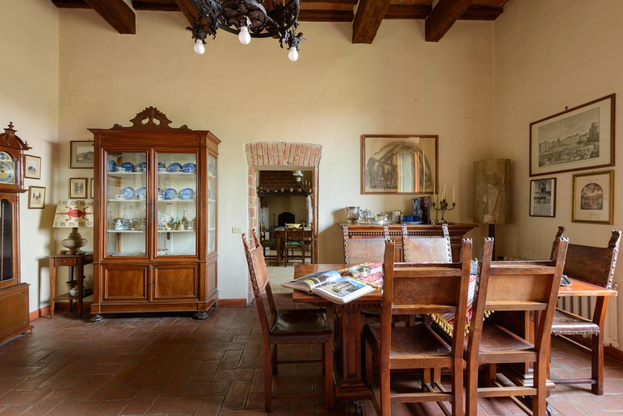Al Glicine Di Sant'Abondio Villa Siena Bagian luar foto