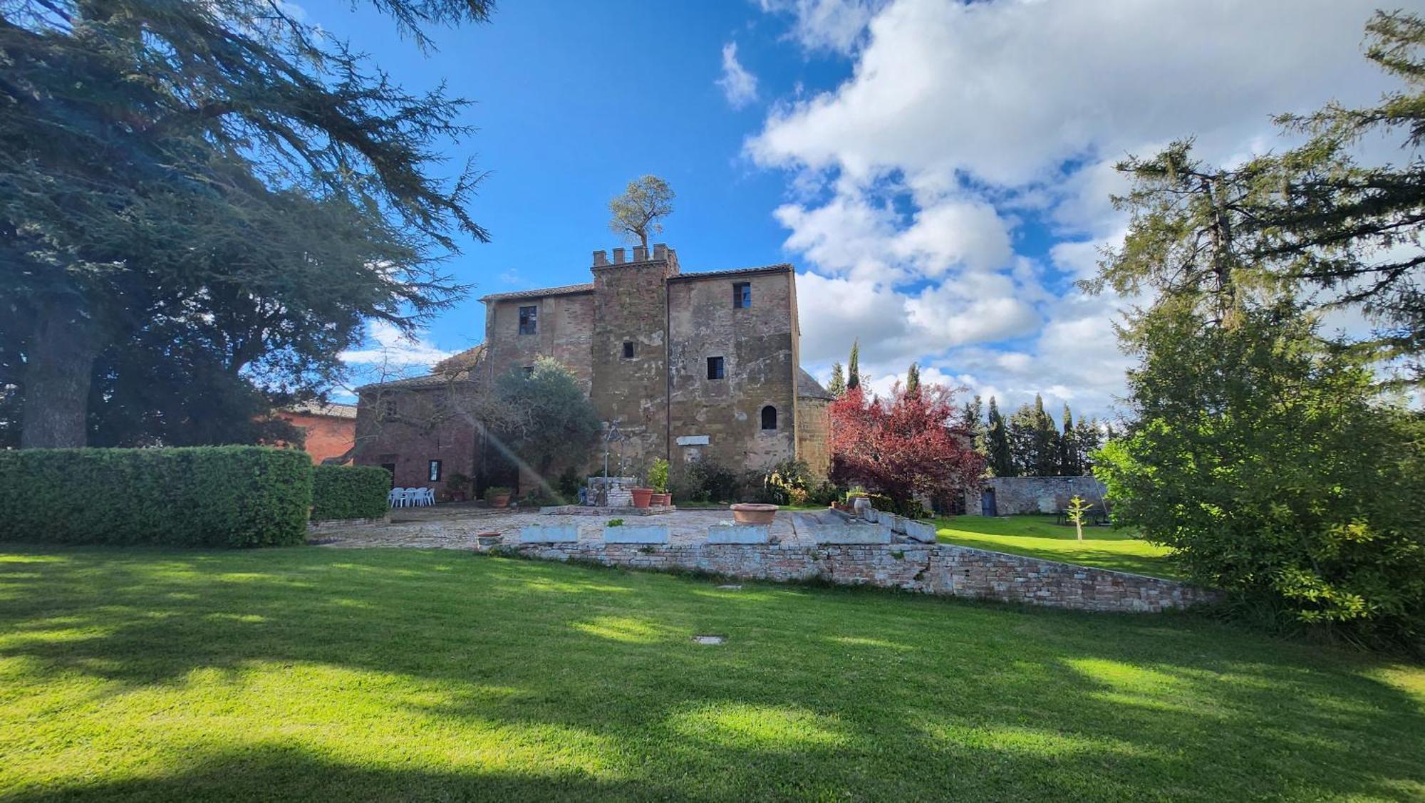 Al Glicine Di Sant'Abondio Villa Siena Bagian luar foto
