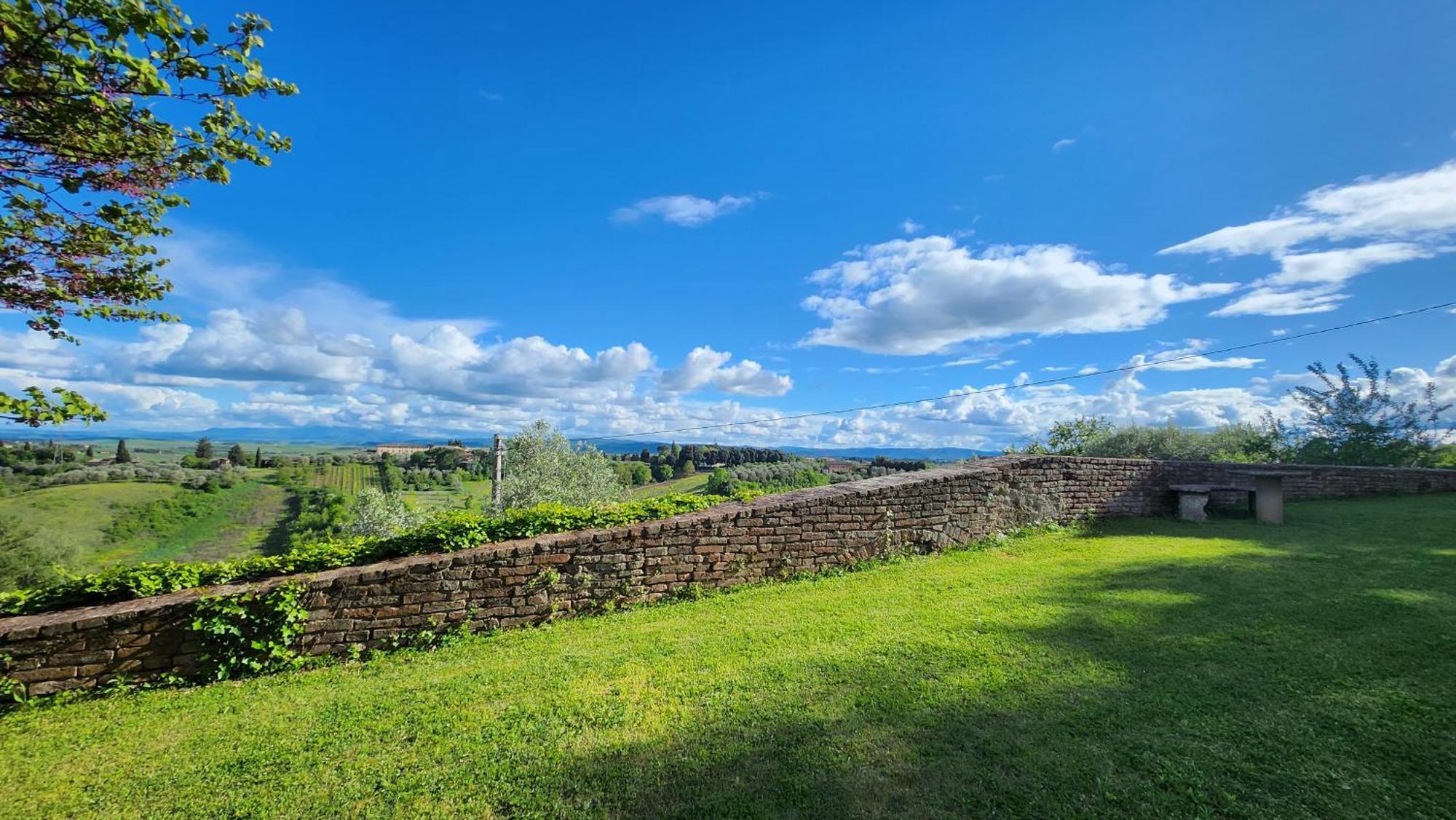 Al Glicine Di Sant'Abondio Villa Siena Bagian luar foto